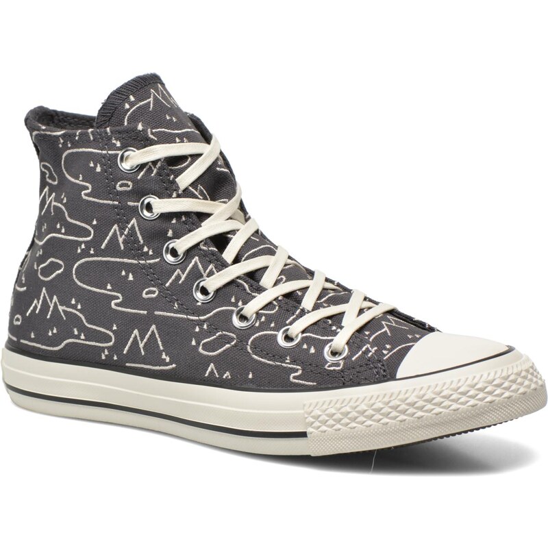 SALE - 28% - Converse - Chuck Taylor All Star Hi Journey Print W - Sneaker für Damen / grau