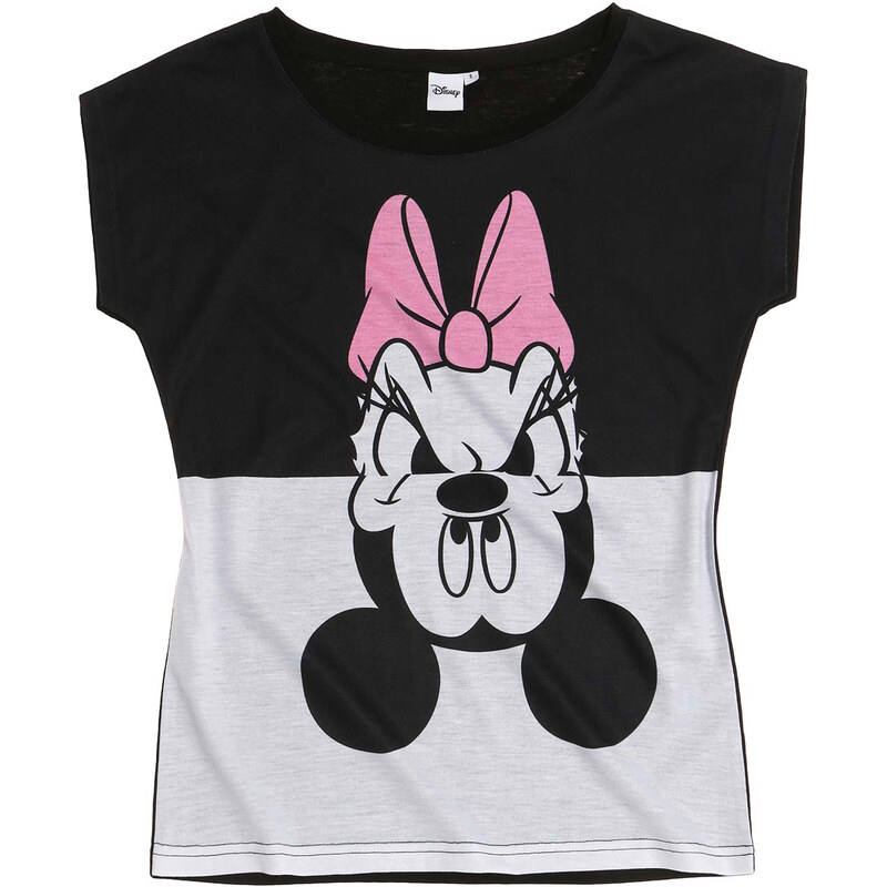 Disney Daisy T-Shirt schwarz in Größe S für Damen aus 60 % Baumwolle 40 % Polyester