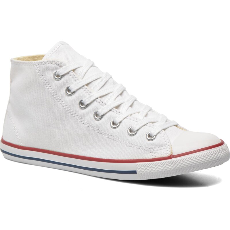 Converse - All Star Dainty Leather Mid W - Sneaker für Damen / weiß