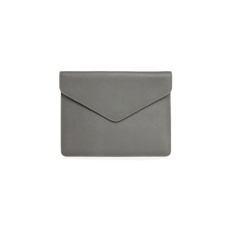 ESTIME Tablet-Tasche 11' aus anthrazitgrauem Leder PCKT-1