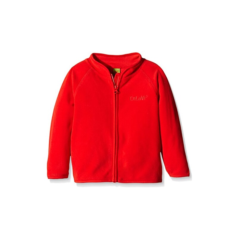 CELAVI Mädchen Strickjacke Fleece Jacket -Solid