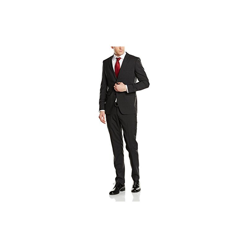 ESPRIT Collection Herren Anzug 996eo2m901 - mit Seitenschlitzen