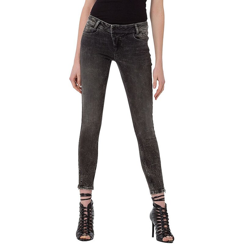 CROSS Jeans ® Jeans - Reißverschluss am Saum »Giselle«