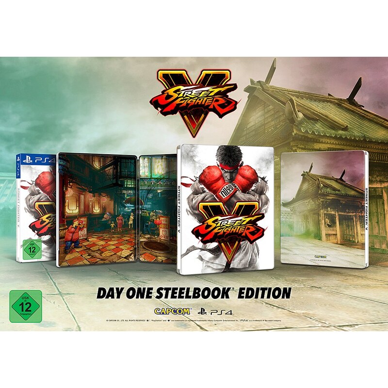 Capcom Street Fighter V Limited Edition Steelbook »(PS4)«