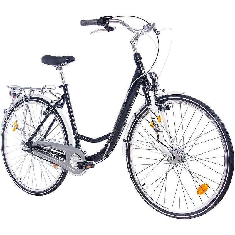 CHRISSON Citybike (Damen) »RELAXIA 2.0 schwarz, 71,12 cm (28 Zoll)«
