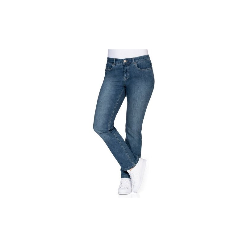 Damen Denim Gerade Stretch-Jeans Lana SHEEGO DENIM blau 20,21,22,23,24,25,26,27,28,29