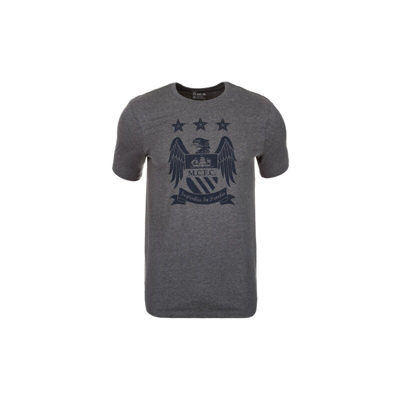 Nike Manchester City Crest T-Shirt Herren grau L - 48/50,M - 44/46,XL - 52/54