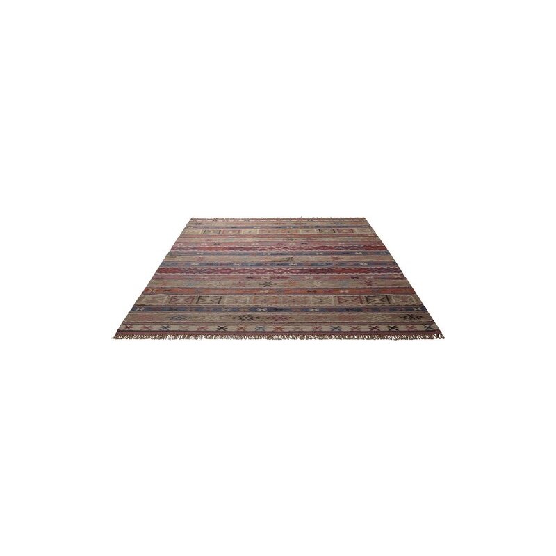 Teppich Agra reine Schurwolle handgewebt Esprit bunt 1 (B/L: 60x110 cm),2 (B/L: 80x150 cm),3 (B/L: 130x190 cm),4 (B/L: 160x230 cm)