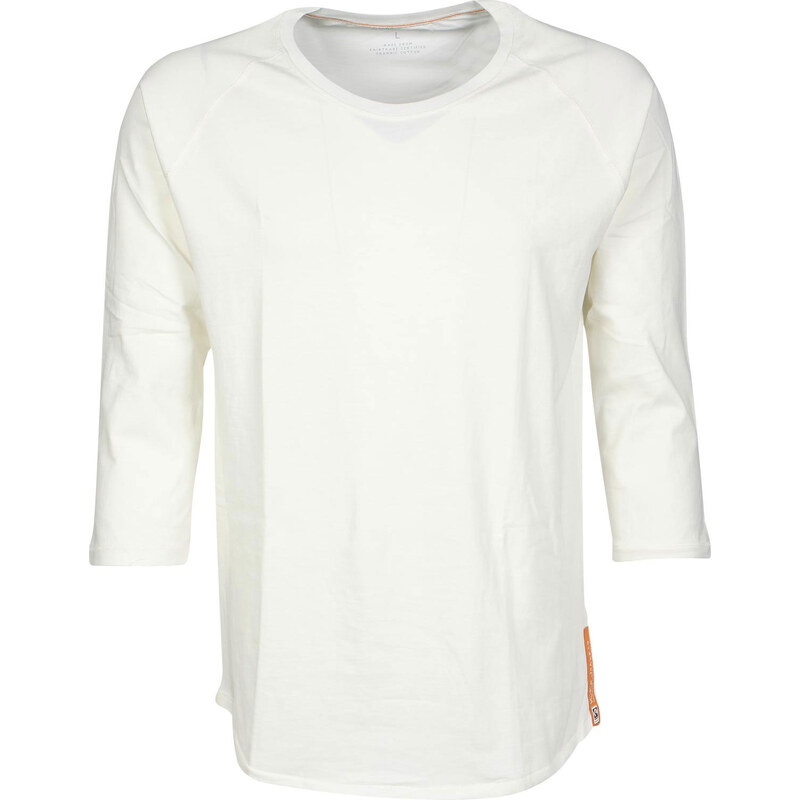 Nudie Quarter Sleeve T-Shirt off white