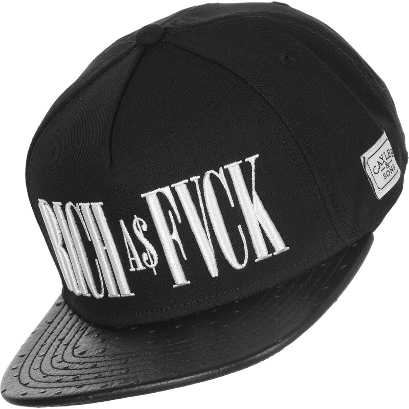 Cayler & Sons Wl Rich As Snapback black/white