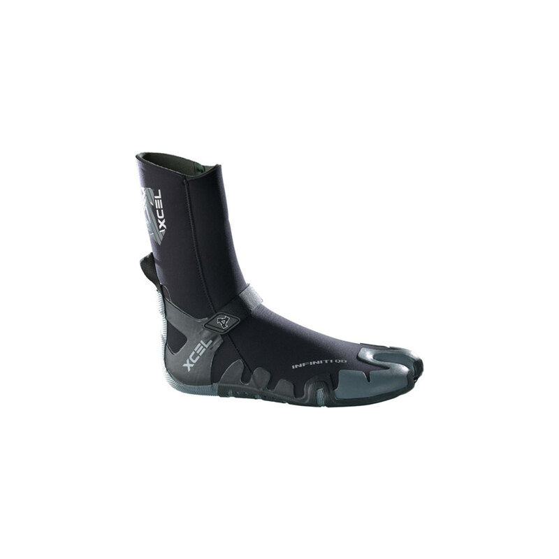Xcel Infiniti Split Toe 5mm Neopren Schuhe Neoprenschuhe black/grey