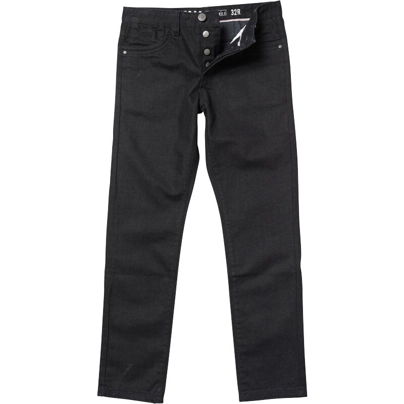Firetrap Herren Jackson Solid Skinny Jeans Schwarz