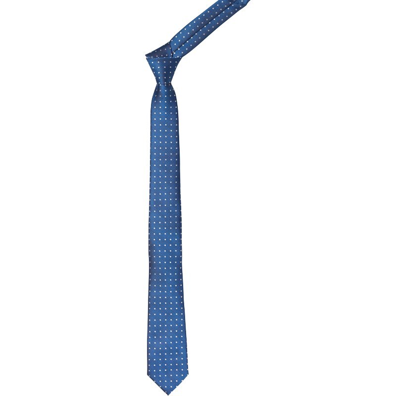 French Connection Herren Dots Krawatte Blau
