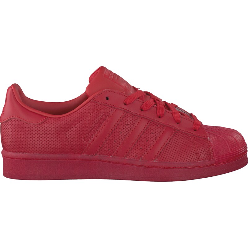 Rote Adidas Sneaker SUPERSTAR ADICOLOR