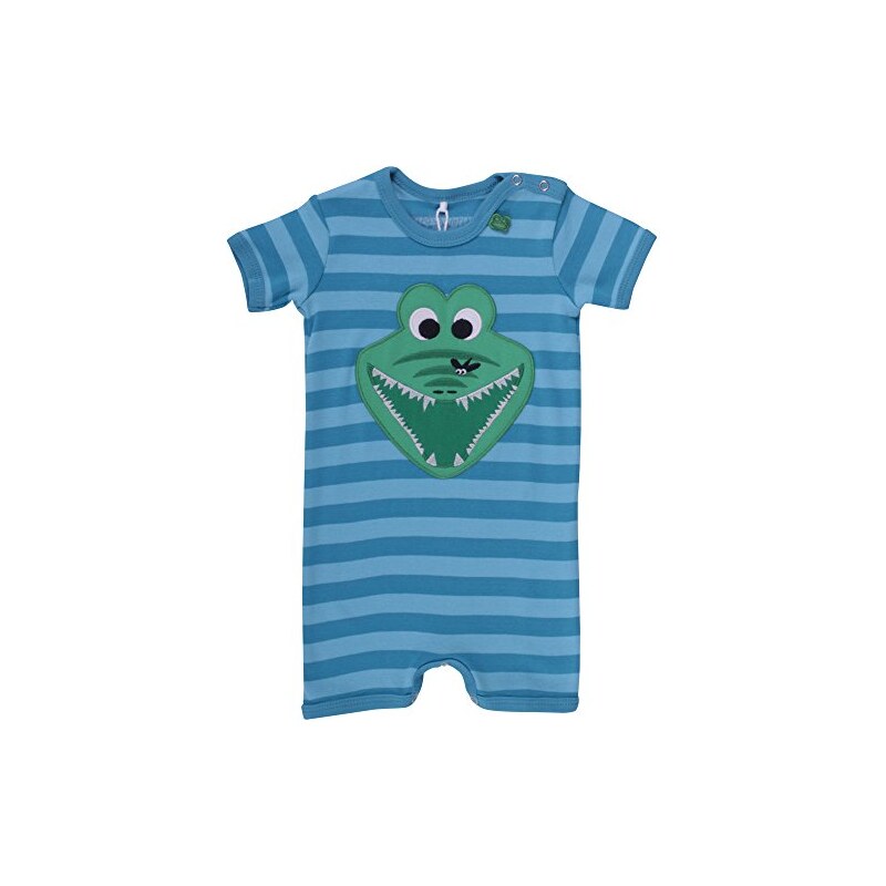 Fred's World by Green Cotton Baby - Jungen Body Crocodile Stripe Beach Body