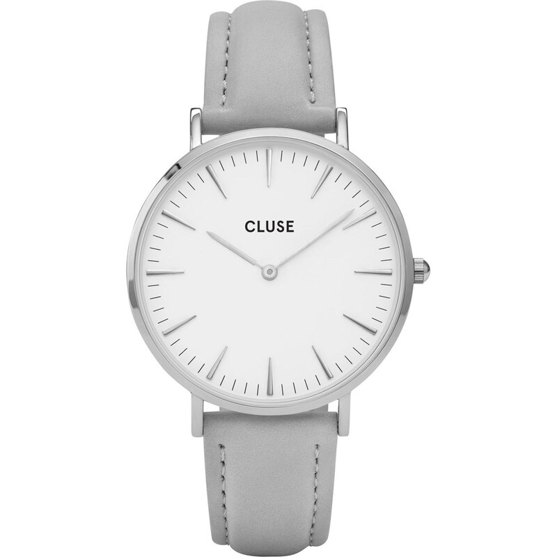 Cluse La Bohème Silver White Grey Damenuhr CL18215