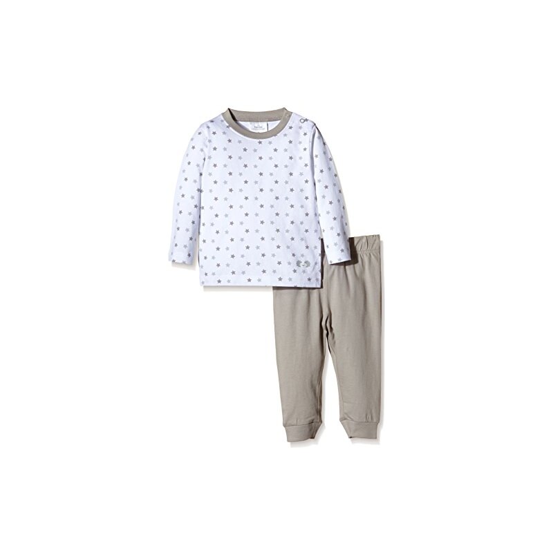 Twins Unisex Baby 2-teiliger Schlafanzug mit Sternchen-Oberteil