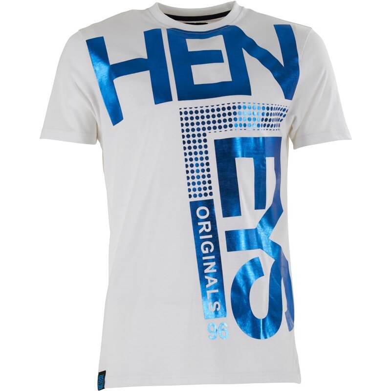 Henleys Herren Fleek T-Shirt Weiß