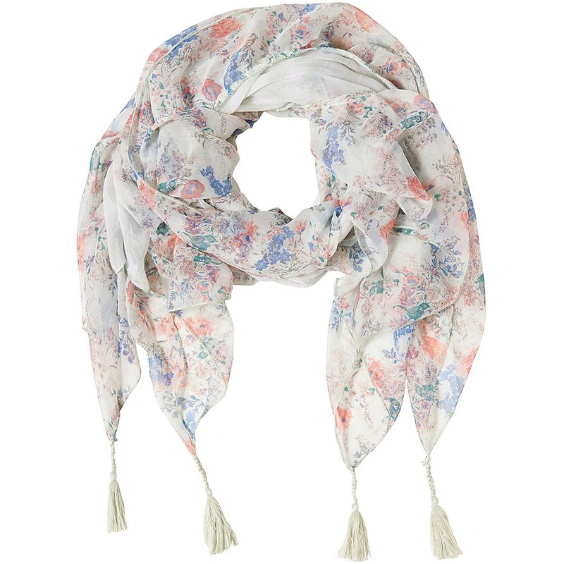 TOM TAILOR Schal »large frill scarf«
