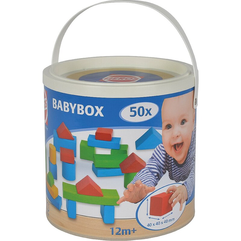 Heros Holz Bausteine, »Baby-Box 50 Teile«