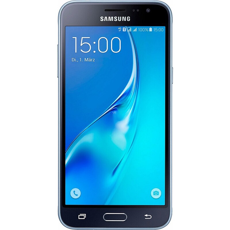 Samsung Galaxy J3 (2016) Duos Smartphone, 12,6 cm (5 Zoll) Display, LTE (4G), Android 5.1 Lollipop