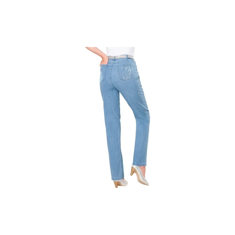 CLASSIC BASICS Damen Classic Basics Jeans in Stretch-Qualität blau 19,20,21,22,23,24,25,26,27,28