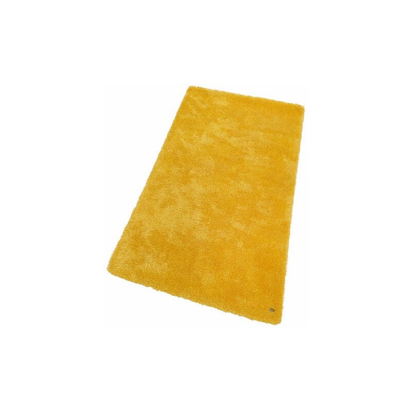 Hochflor-Läufer Soft Höhe 30 mm handgearbeitet Tom Tailor gelb 11 (B/L: 85x155 cm)