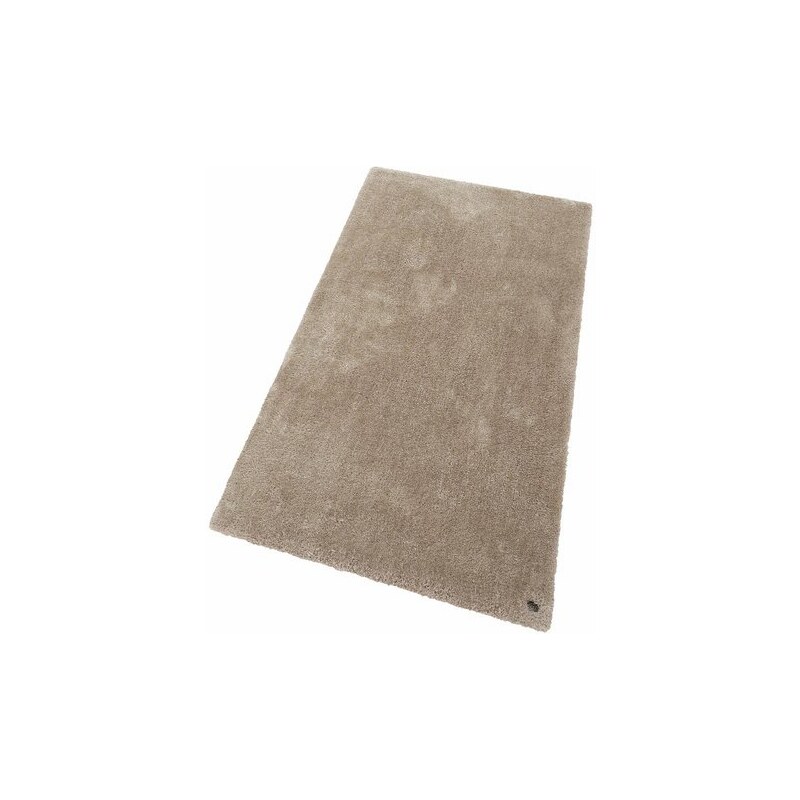 Hochflor-Läufer Soft Höhe 30 mm handgearbeitet Tom Tailor natur 11 (B/L: 85x155 cm)