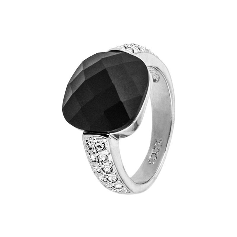A.Angelini Kristall-Ring - Silber - 53