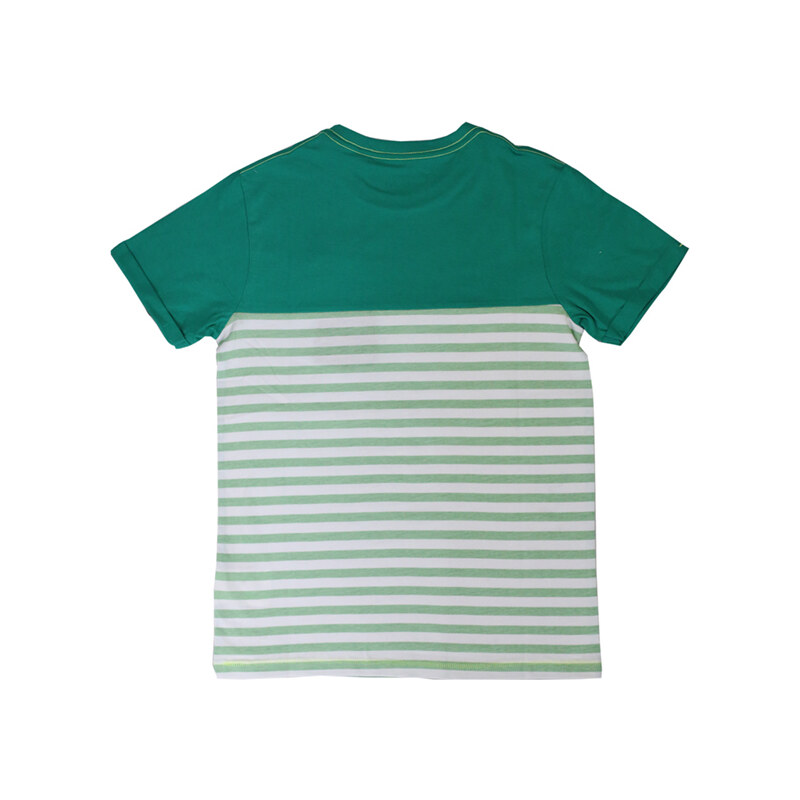 Lesara Jungen-T-Shirt mit Brusttasche - Grün - 152