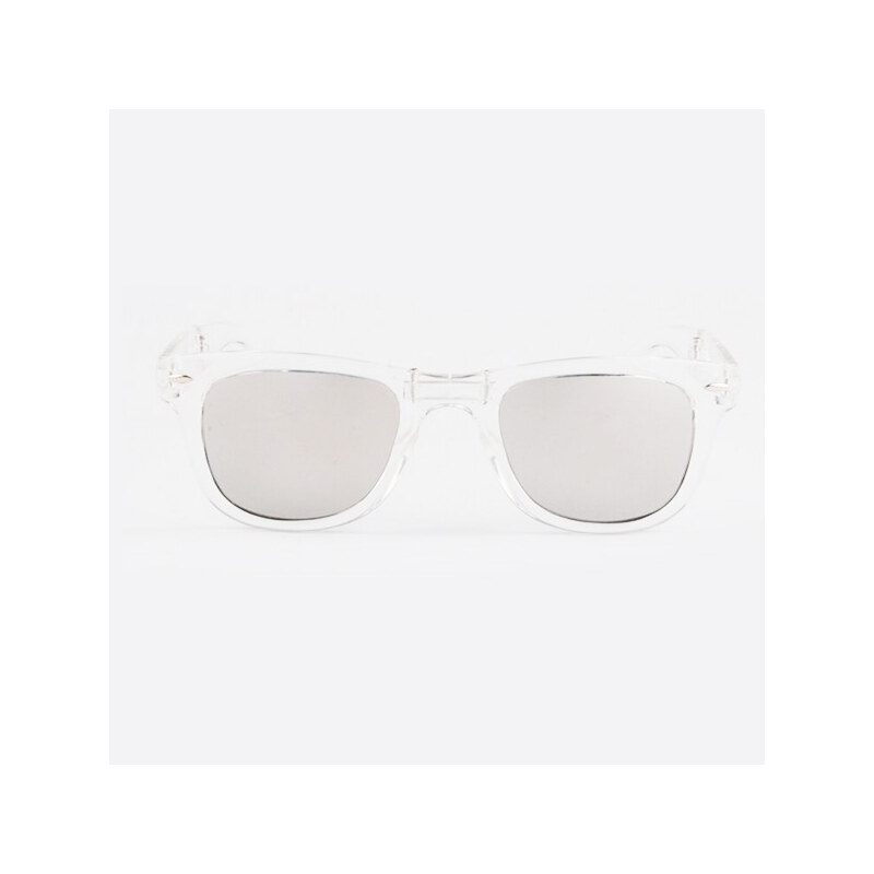 Lesara Sonnenbrille mit farbigen Gläsern - Grau