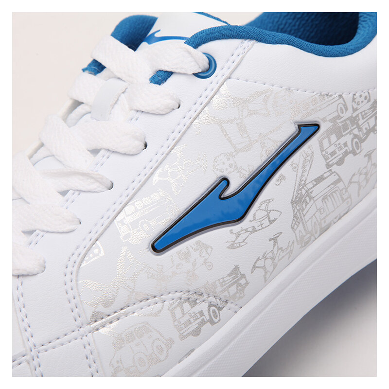 Lesara Sneaker mit Motiv-Musterung - Blau - 41
