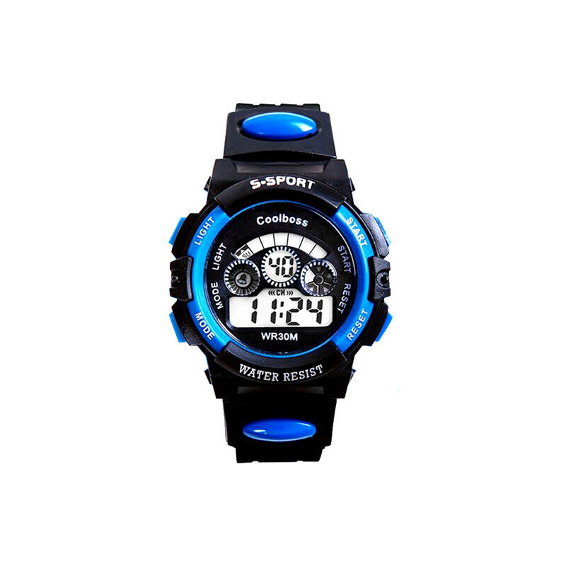 Lesara Digitale Armbanduhr mit LED-Anzeige - Blau