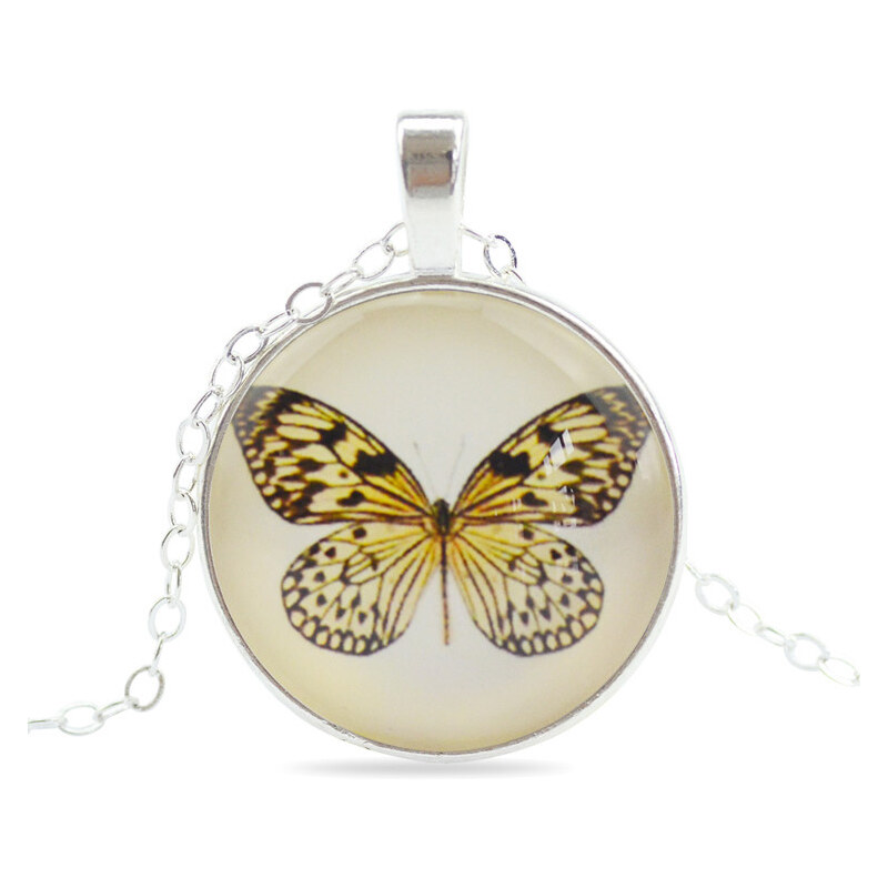 Lesara Halskette mit Schmetterling - Gold