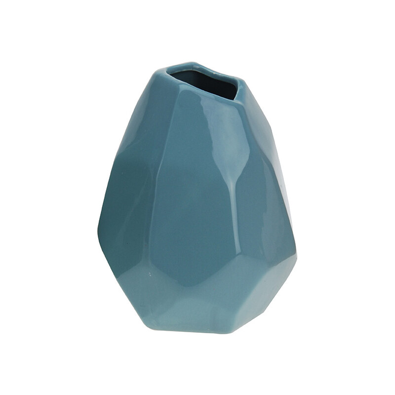 Lesara Vase aus Keramik - Blau