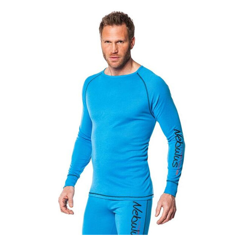 Nebulus Thermoshirt Tirol - Blau - L-XL