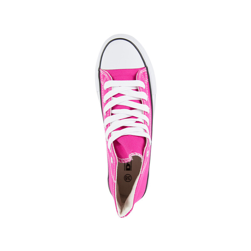 Lesara Klassischer High Top-Sneaker - Pink - 38