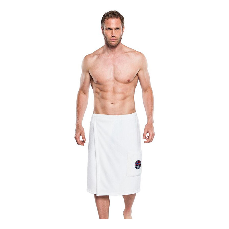 Nebulus Saunakilt Towel für Herren - Weiß