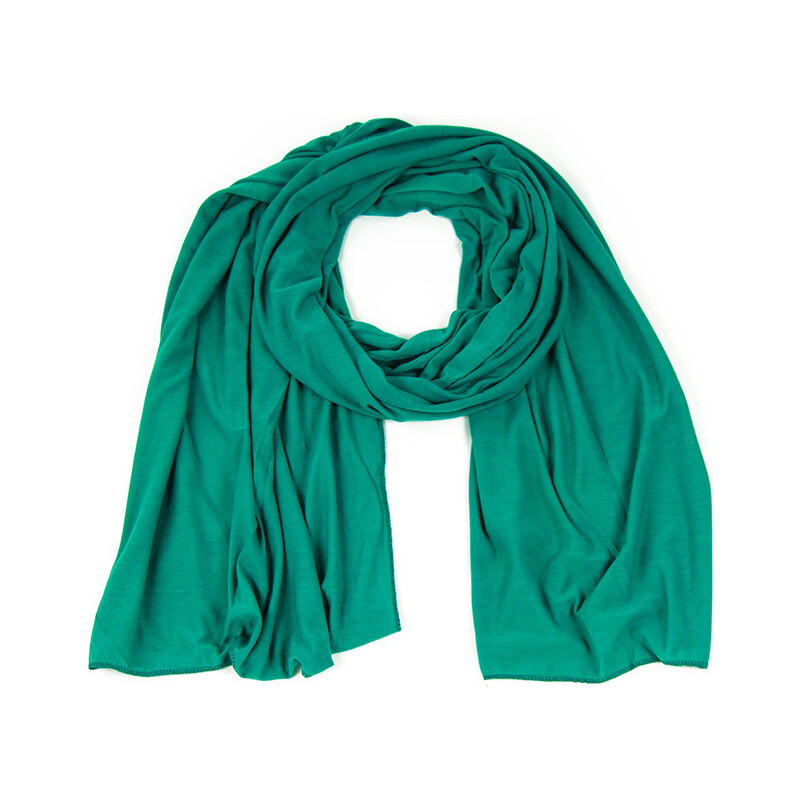 Lesara Einfarbiger Schal - Grün