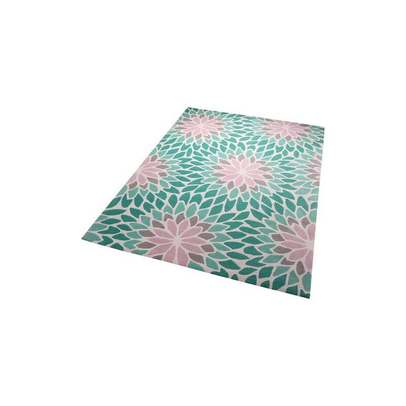Teppich handgetuftet Esprit grün 2 (B/L: 70x140 cm),3 (B/L: 120x180 cm),5 (B/L: 200x200 cm),6 (B/L: 200x300 cm)