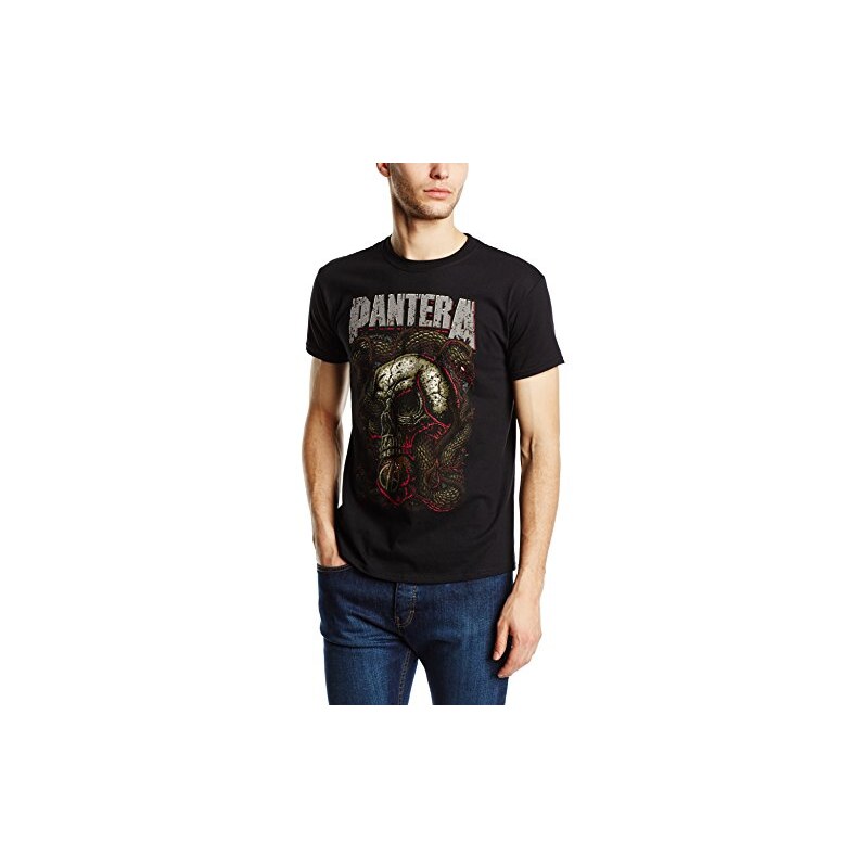 Pantera Herren T-Shirt Serpent Skull