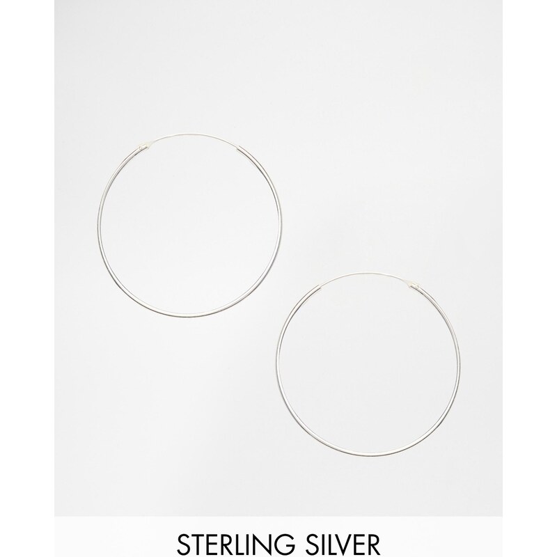 Kingsley Ryan - Creolen in Sterlingsilber, 35 mm - Silber