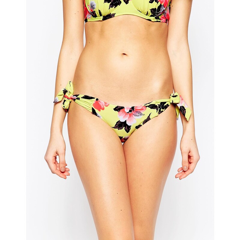 Seafolly - Sorbet - Seitlich bindbare Bikini-Hose - Gelb