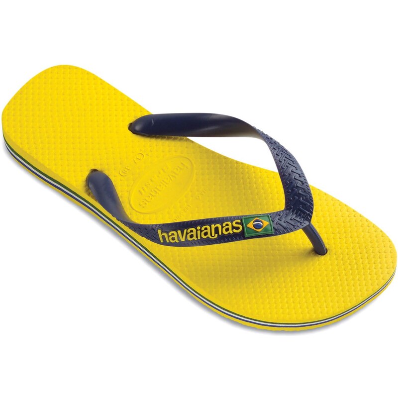 Havaianas Brasil Logo - Flipflops - gelb