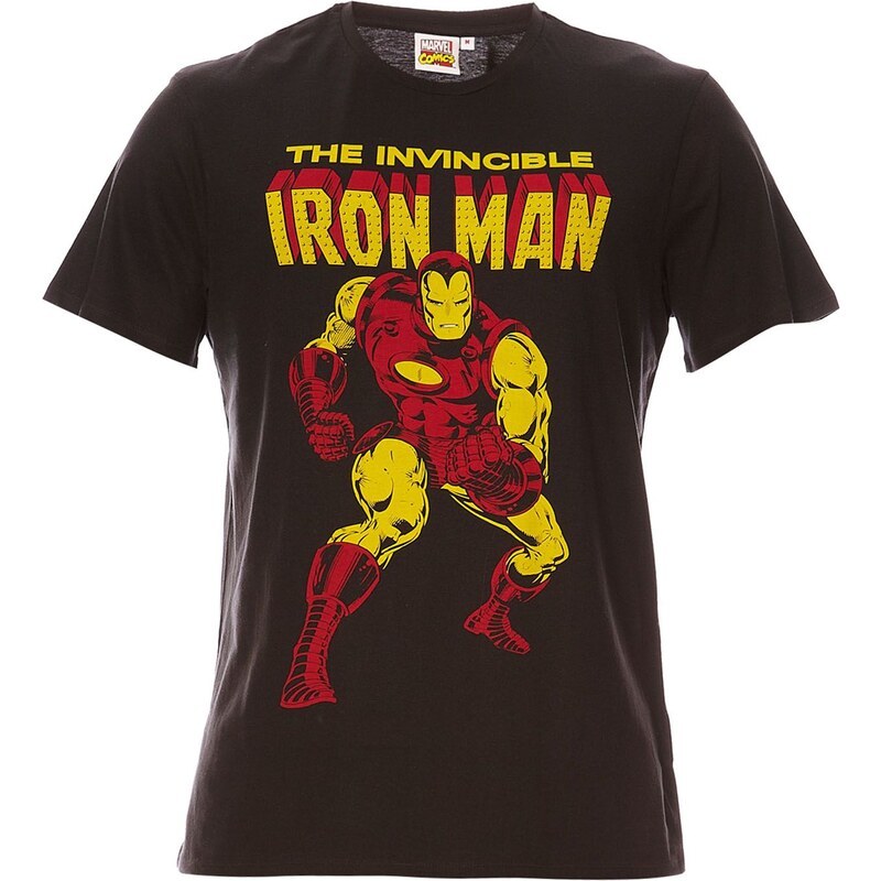 Cotton Division Iron man - T-Shirt - schwarz