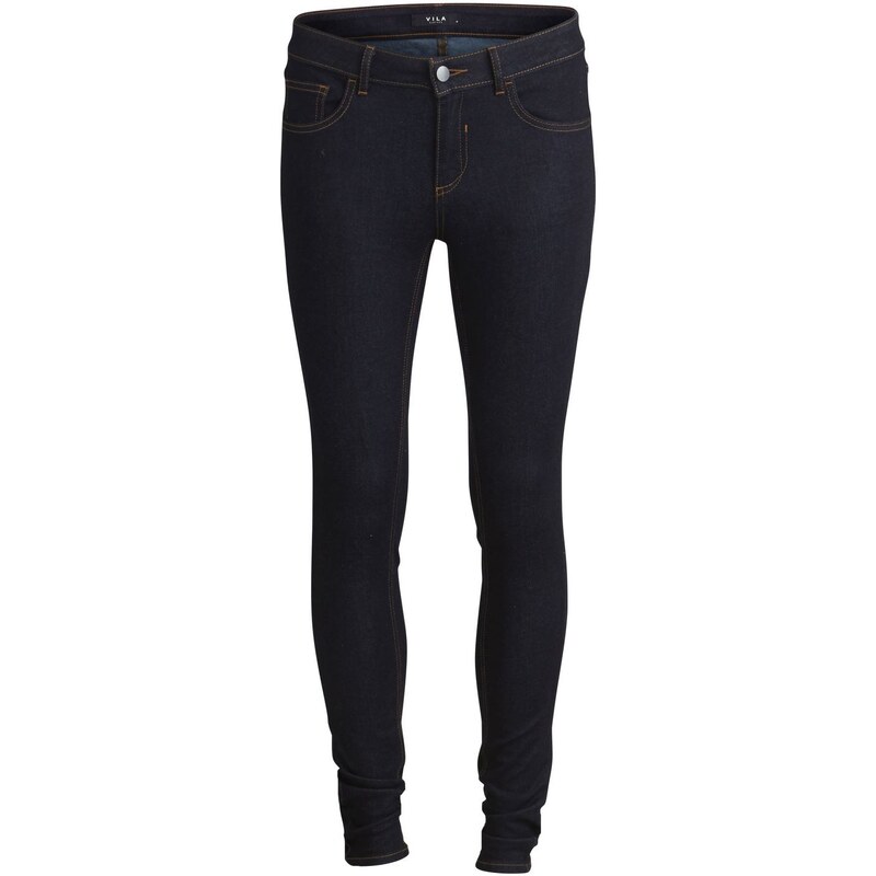 Vila Wov - Jeans mit Slimcut - jeansblau