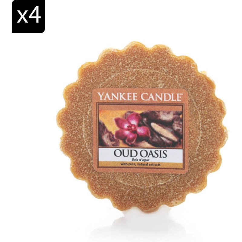 Yankee Candle Bois d'agar orange - Parfümierte Kerze - orange