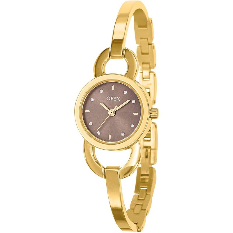 Opex Magda - Uhr mit Stahlarmband - goldfarben