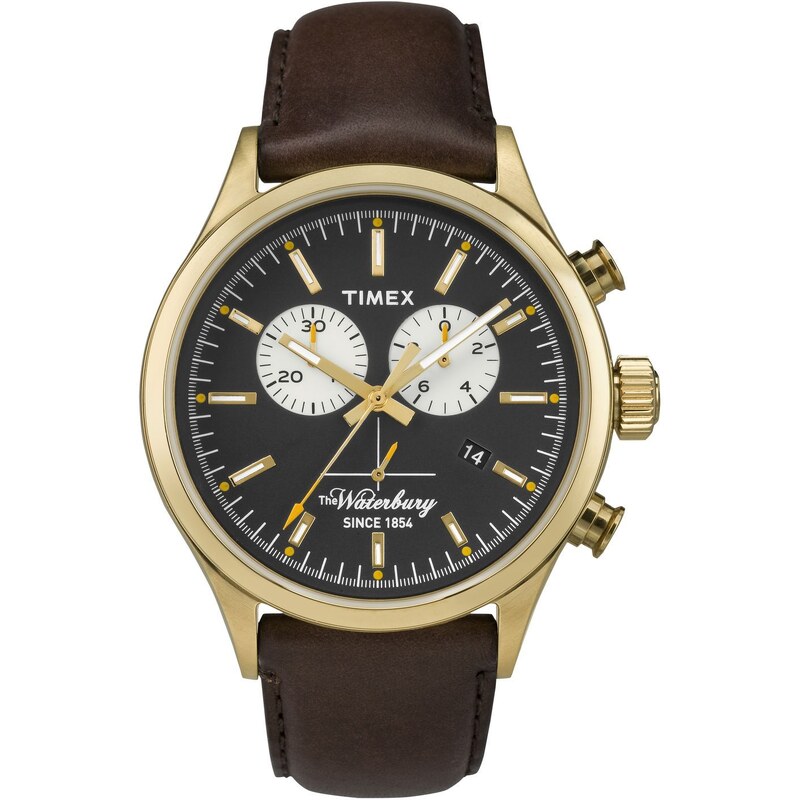 Timex Waterbury - Uhr mit Lederarmband - braun