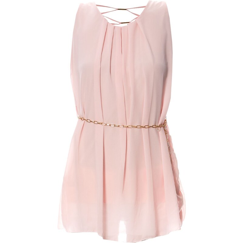 Soho Boulevard Kleid mit kurzem Schnitt - rosa